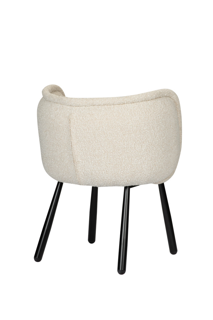 Panda Arm Chair White Pearl