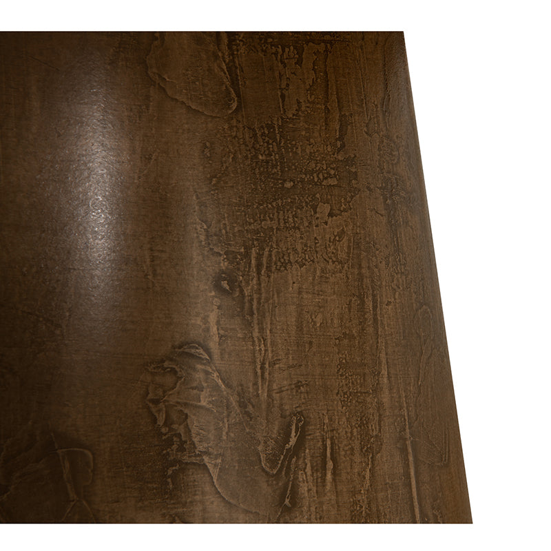 Forge Round Dining Table – Liquid Brass