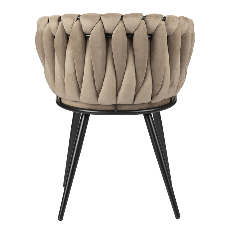 Wave Chair Sand White - Set van 2 stuks