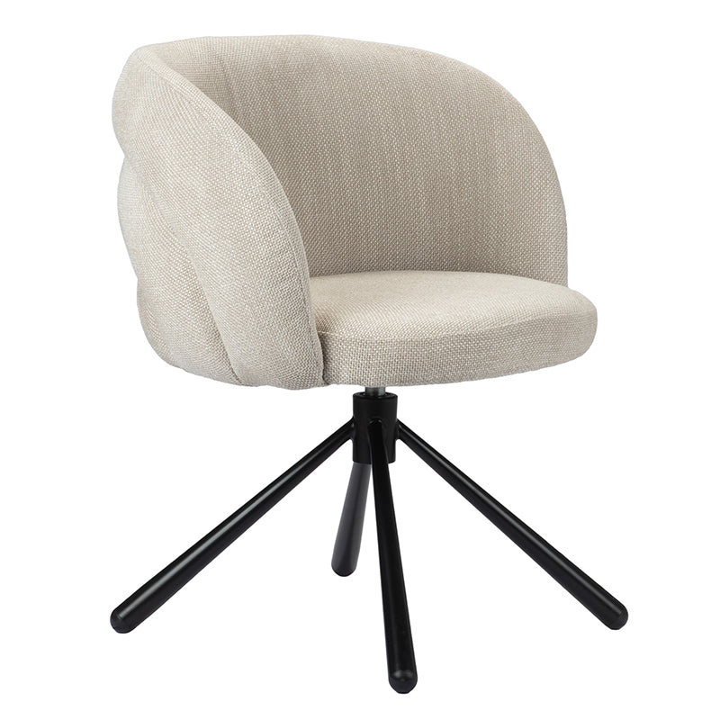 Pebble Rotating Chair Beige