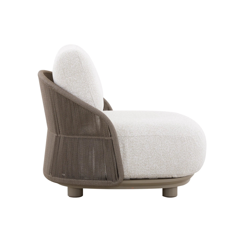 Outdoor armchair ARUBA champagne