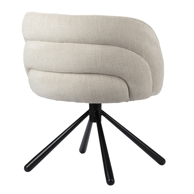 Pebble Rotating Chair Beige