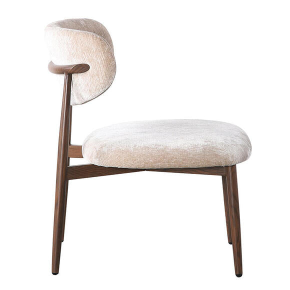 Japandi Lounge Chair Tan - Set van 2 stuks