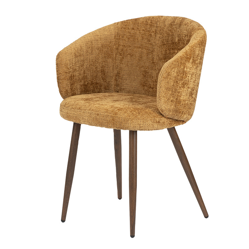 Luna Chair Gold - Set van 2 Stuks