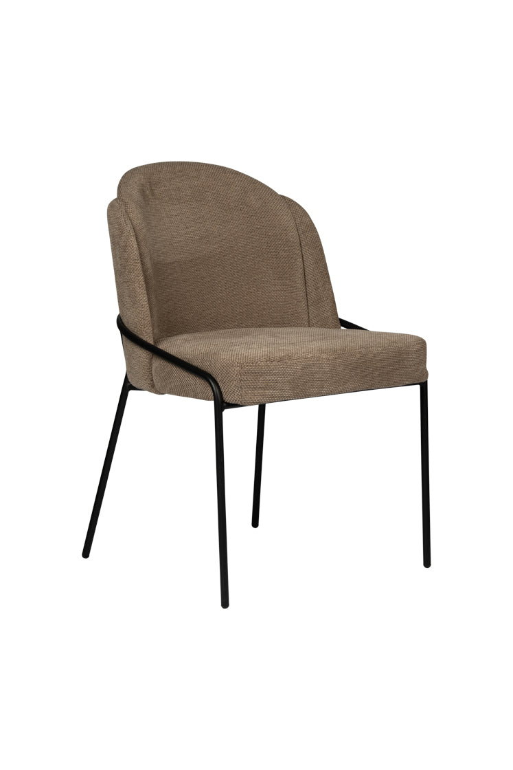 Fjord Chair Brown - Set van 2 stuks