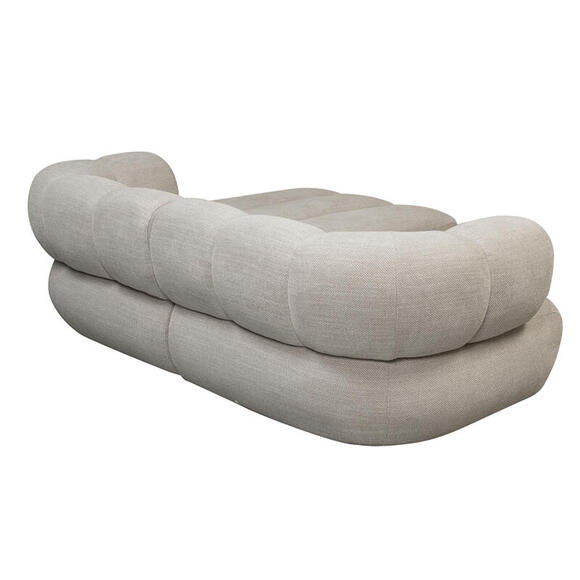 New York 2.5 Seater Right Lounge Sofa Beige