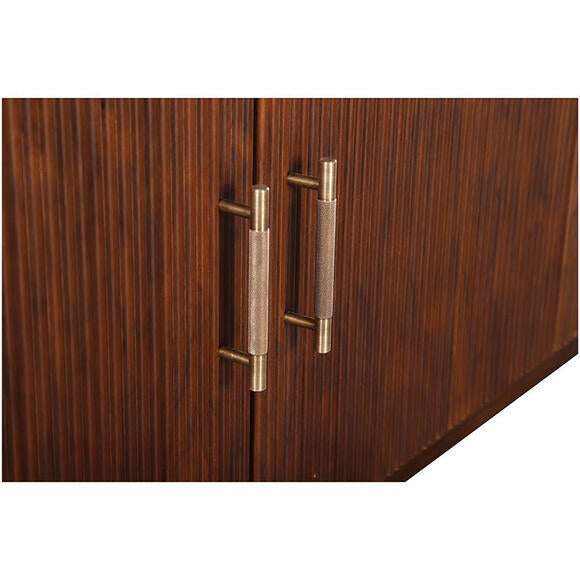 Urban Chique TV Cabinet Ceramic Marble / Walnut Veneer
