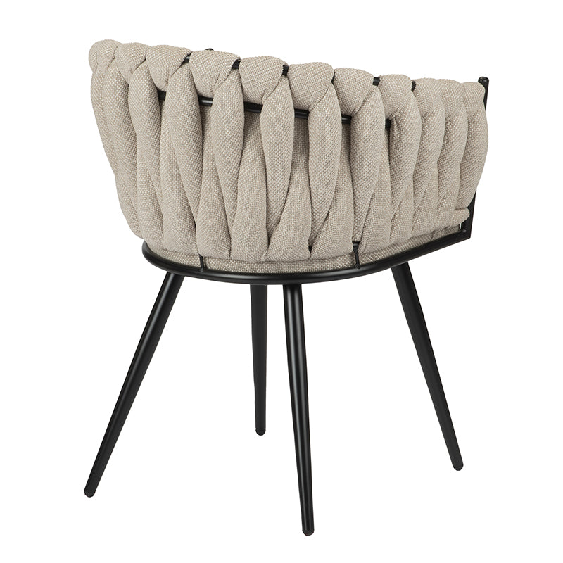 Wave Chair Beige - Set van 2 stuks