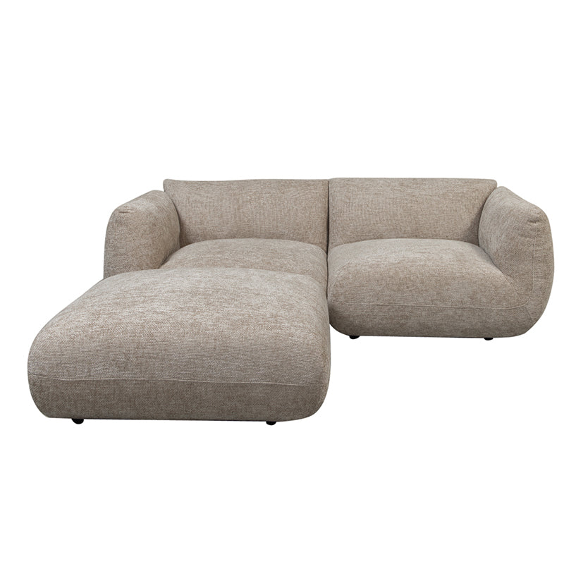 Amsterdam 2.5 Seater Latte + Ottoman