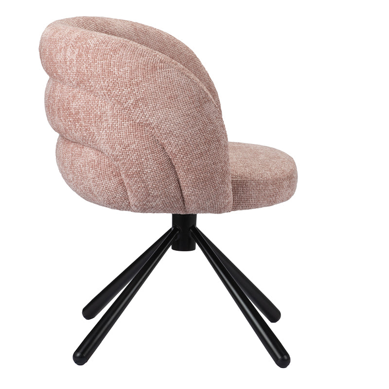 Pebble Rotating Chair Pastel Pink