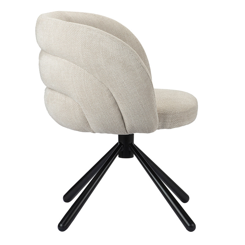 Pebble Rotating Chair Beige