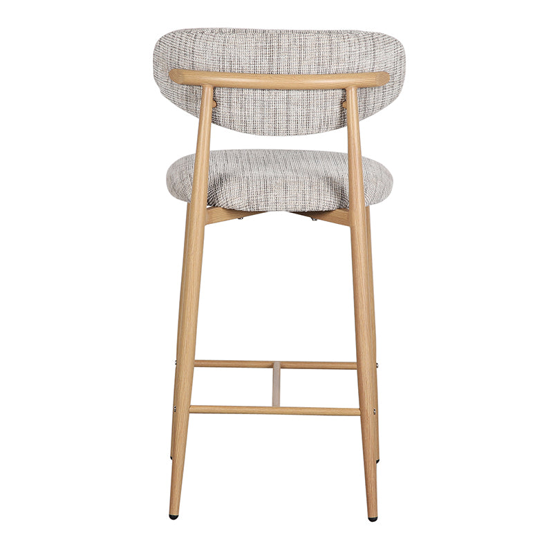 Japandi Kitchen Bar Chair Okura - Set van 2 stuks