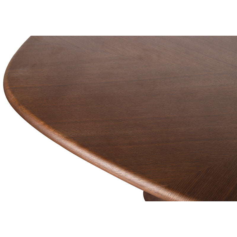 Danish Dining Table – Walnut Veneer