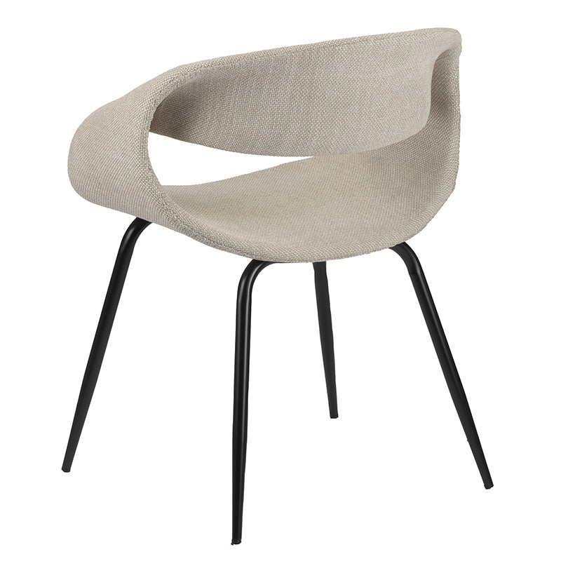 Whale Chair Beige - Set van 2 stuks