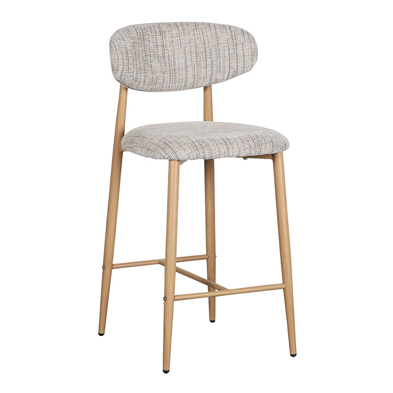 Japandi Kitchen Bar Chair Okura - Set van 2 stuks