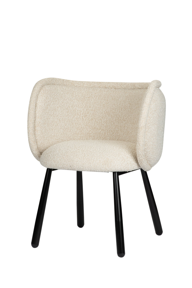Panda Arm Chair White Pearl