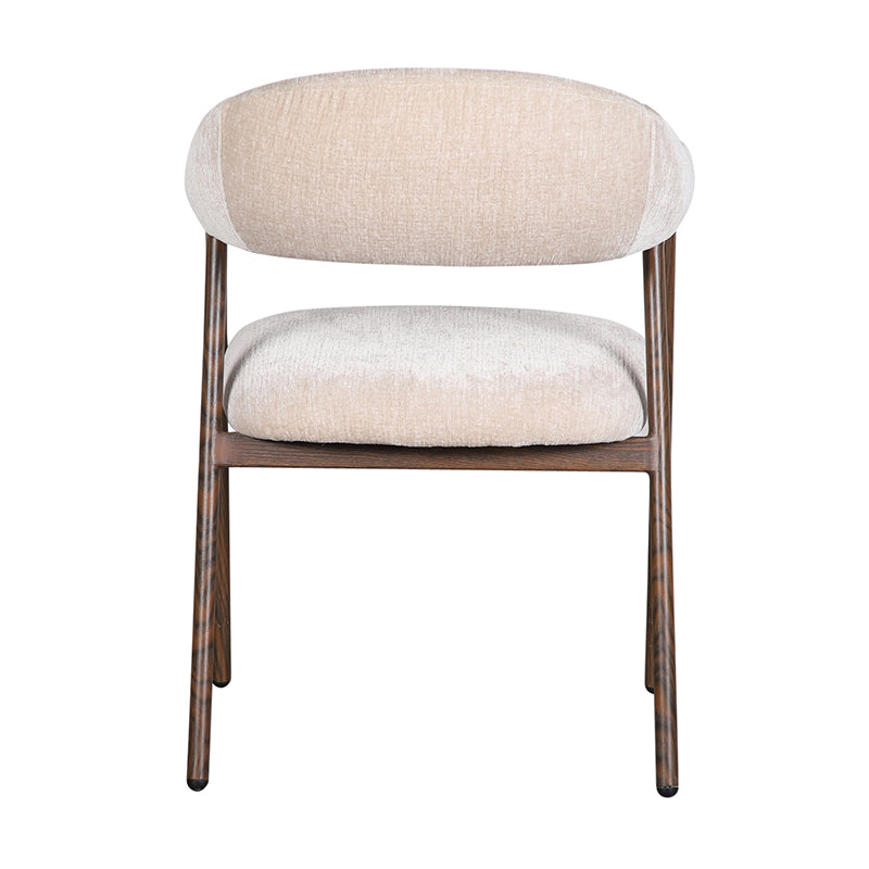 Scandi Chair Tan - Set van 2 stuks
