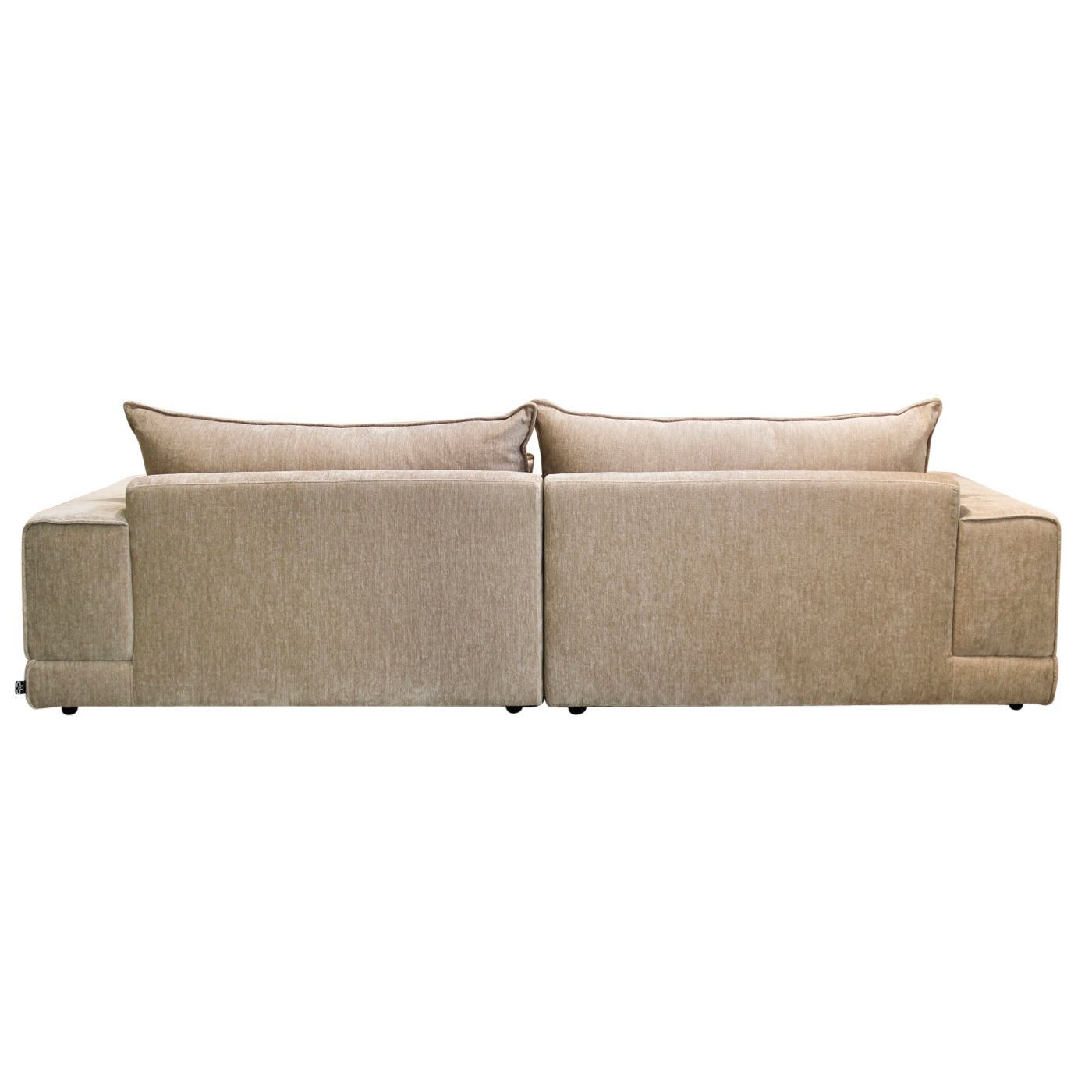 London 3-Seater Tan + Ottoman