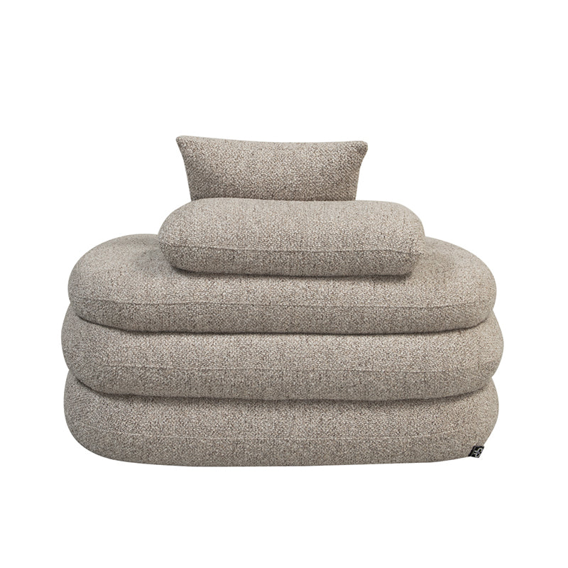 Cairo Lounge Chair Sand Bouclé