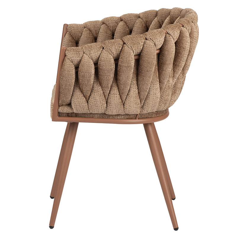 Wave Chair Caramel - Set van 2 stuks
