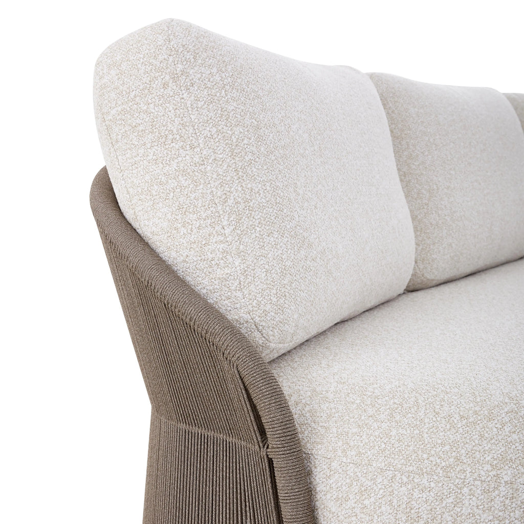 Outdoor sofa ARUBA 3-seat champagne