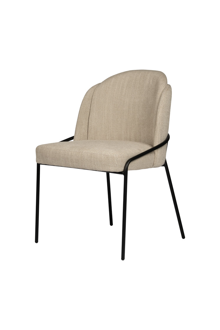 Fjord Chair Beige - Set van 2 stuks