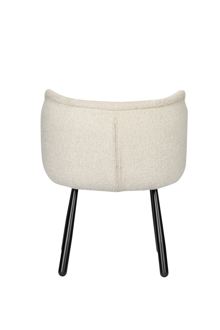 Panda Arm Chair White Pearl