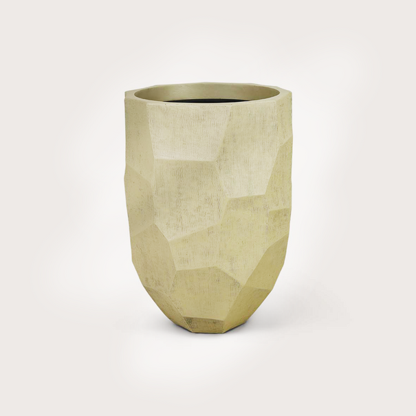 Pot Geo Beige D45 H65