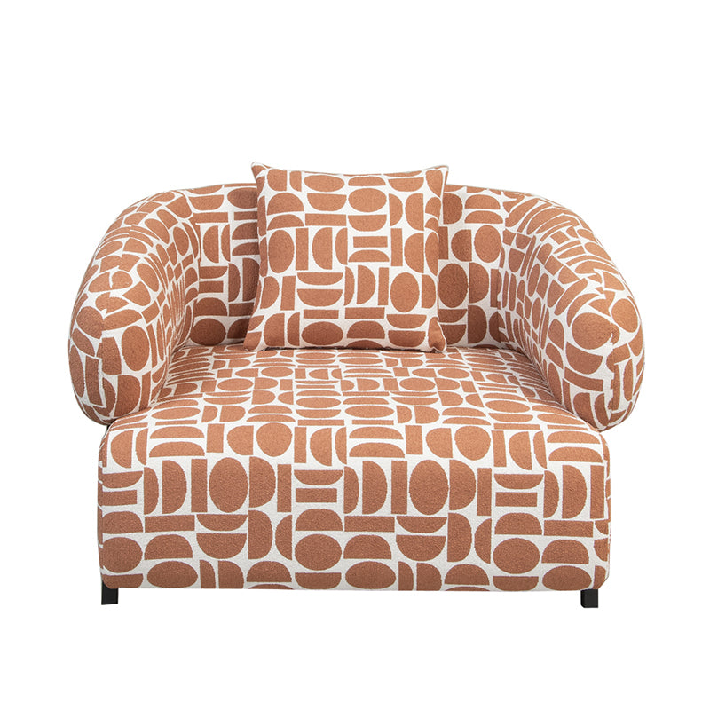 Kathmandu Lounge Chair Amon Terracotta