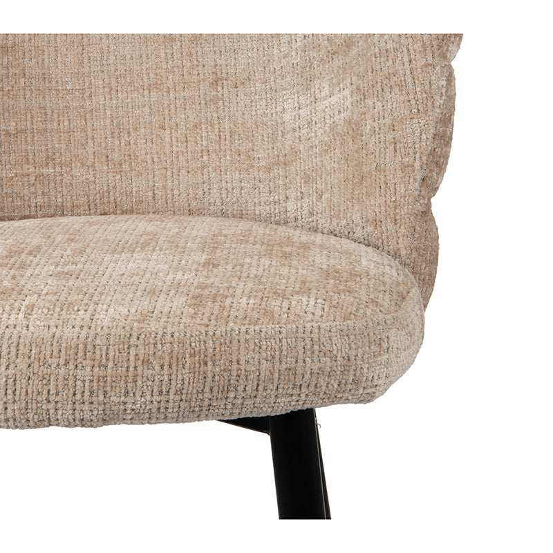 Cloud Kitchen Bar Chair - Cream Hoog