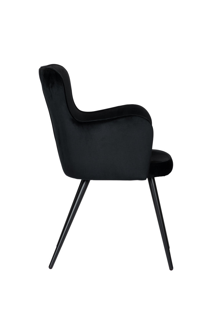 Wing Chair Black - Set van 2 stuks