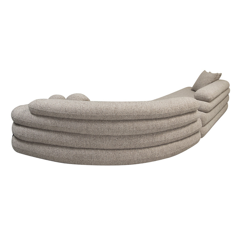 Cairo 6-Seater Sand Bouclé