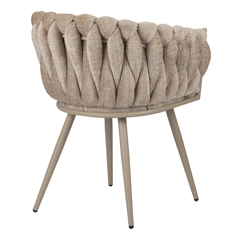 Wave Chair Cream - Set van 2 stuks