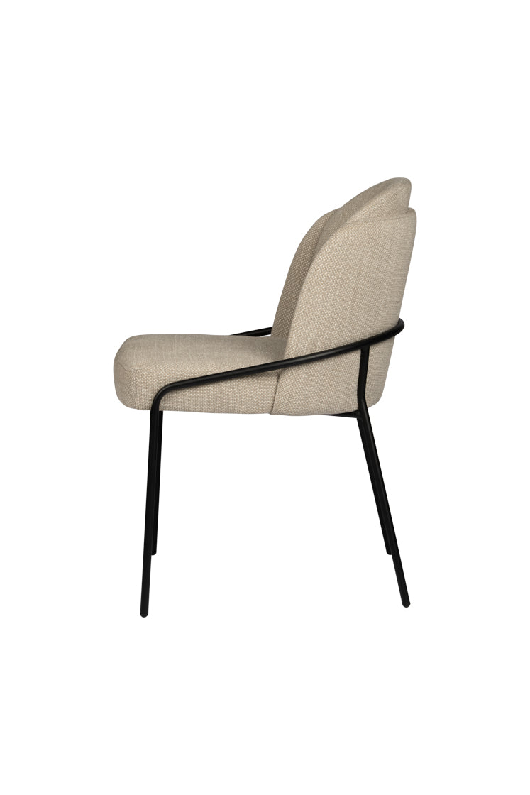 Fjord Chair Beige - Set van 2 stuks