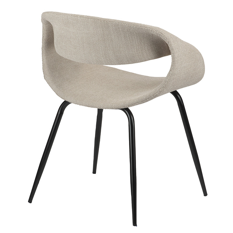 Whale Chair Beige - Set van 2 stuks