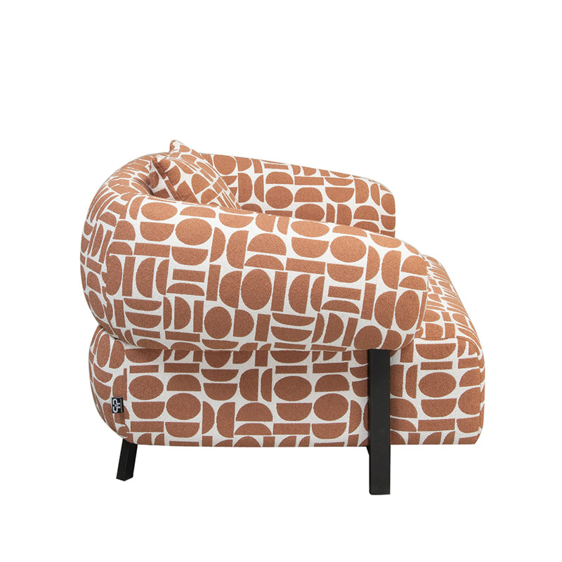 Kathmandu Lounge Chair Amon Terracotta