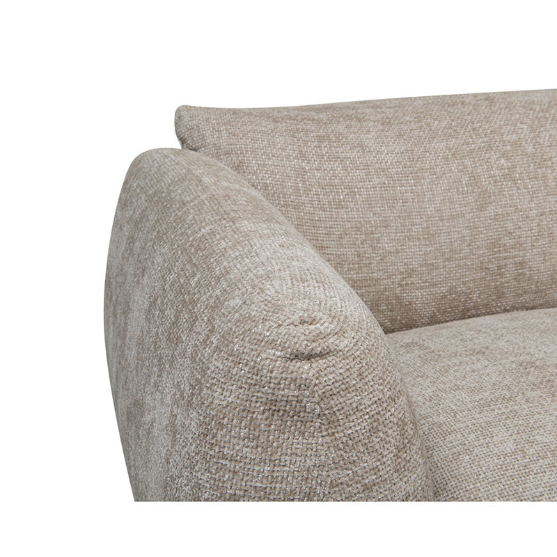 Amsterdam 2.5 Seater Latte + Ottoman