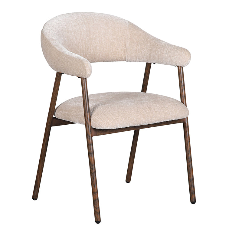 Scandi Chair Tan - Set van 2 stuks