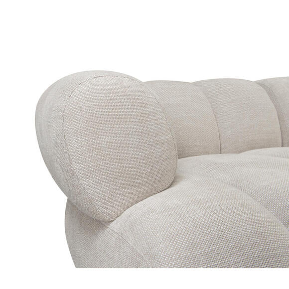 New York 2.5 Seater Right Lounge Sofa Beige