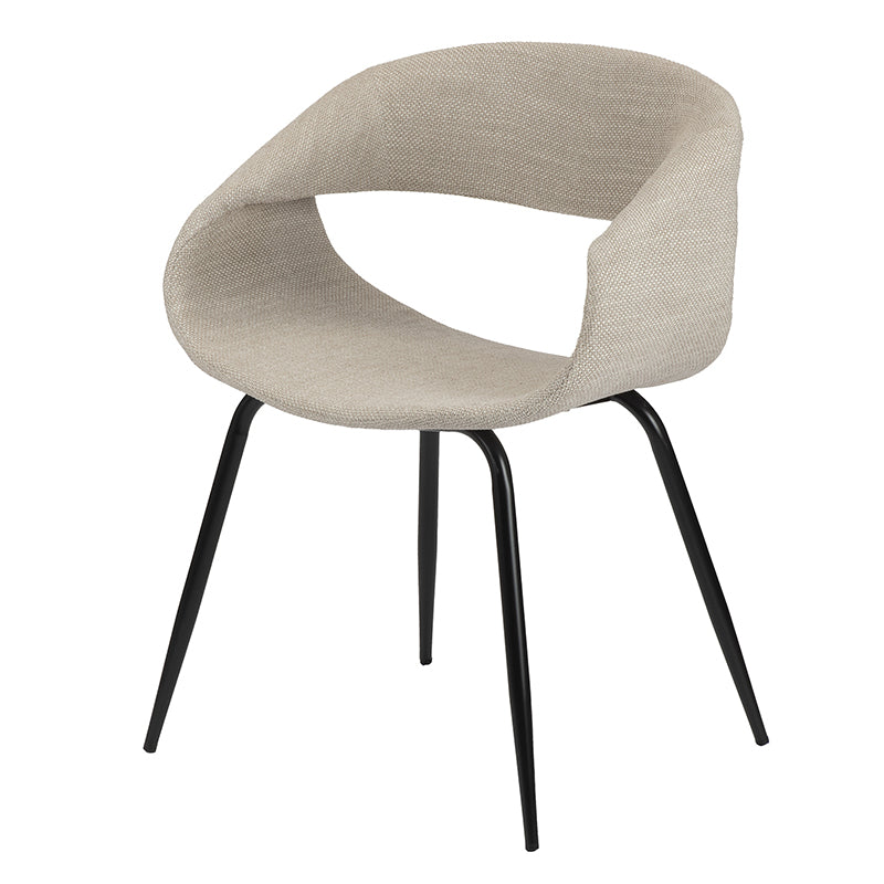 Whale Chair Beige - Set van 2 stuks