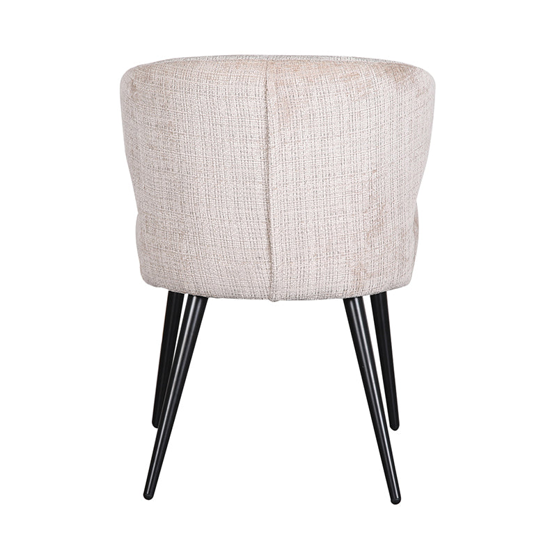 Mera Chair Cream - Set van 2 stuks