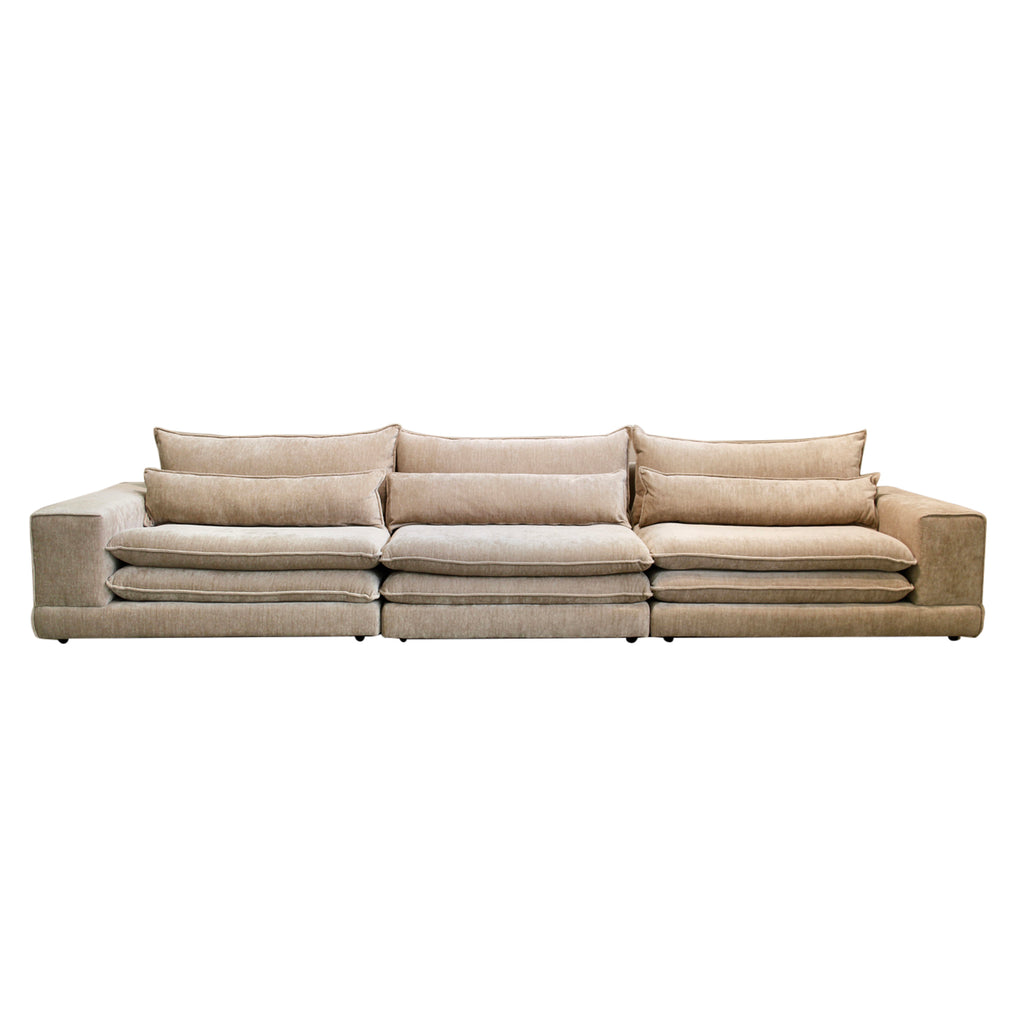 London 6-Seater Tan