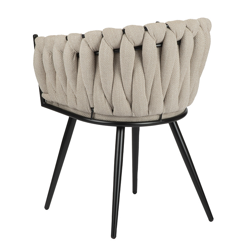 Wave Chair Beige - Set van 2 stuks