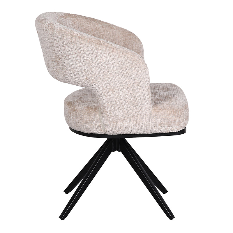 Avena Chair Cream - Set van 2 Stuks